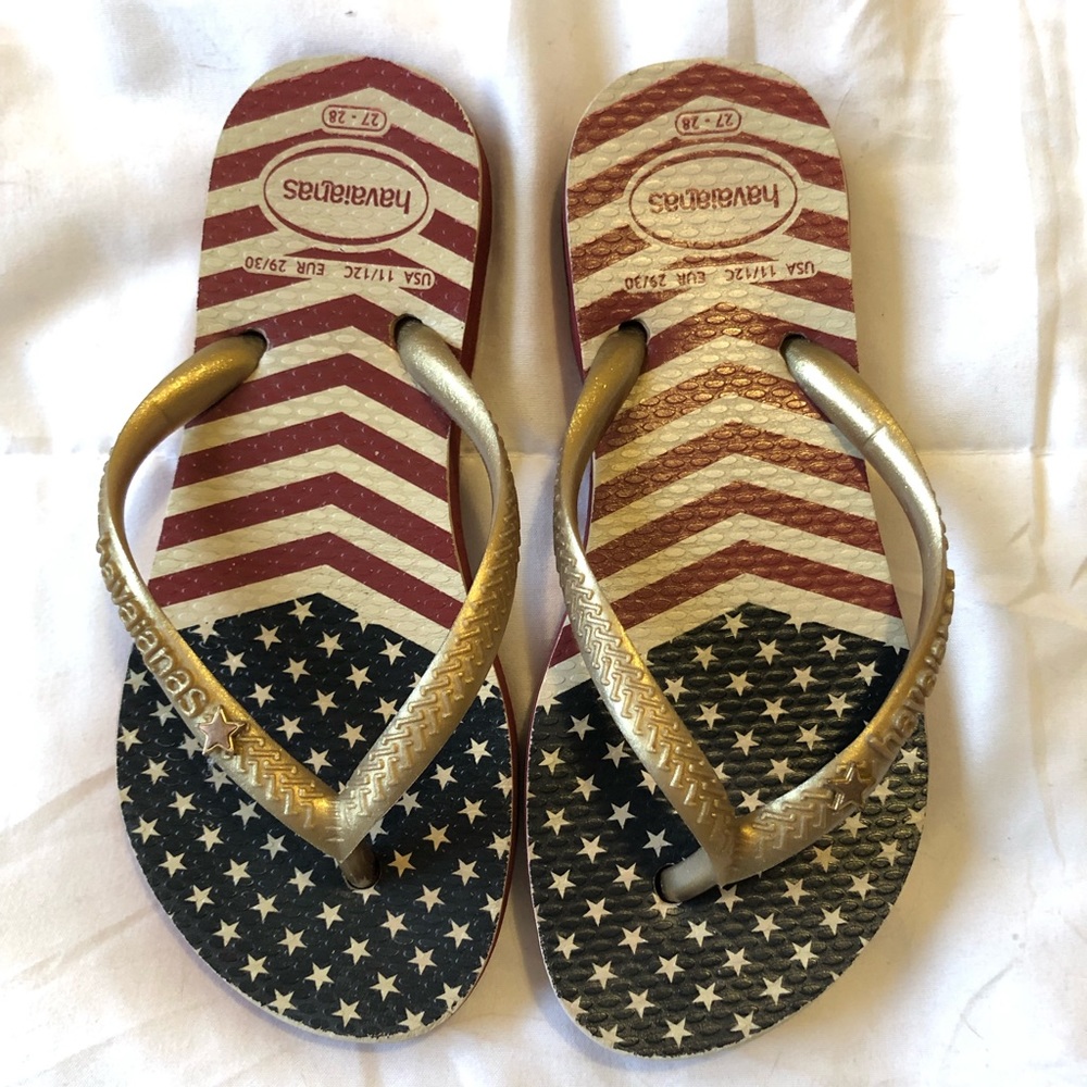Girls Havianas flip flops